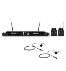 LD Systems U505 BPL 2 | Doble Inalámbrico UHF Lavalier
