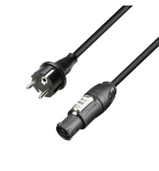 Adam Hall 8101 TCON 0500 – Cable CEE 7/7 a powerCON TRUE1 5 m