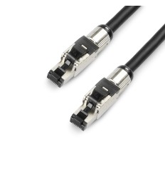 Adam Hall K4CAT60100I Cable Red Cat.6a S/FTP 1 m
