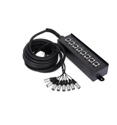 Adam Hall K 8C 10 – Cajetín escenario 8 ch 10 m XLR