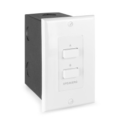 PDWS2 Selector Altavoces A/B Pulsador | Power Dynamics
