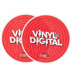 Ortofon Slipmat Digital 12" – Pareja de patinadores DJ