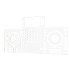 TOPDJ Skin Denon SC Live 4 | Protector transparente 2