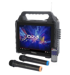 Ibiza Sound KARAVISION | Karaoke portátil con pantalla