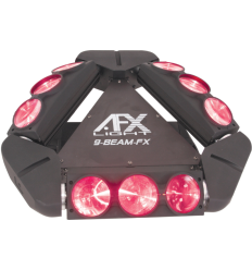 AFX 9BEAM-FX | Cabeza móvil spider 9×12W RGBW