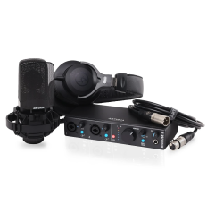 Arturia MiniFuse Recording Pack Black | Pack Estudio 2