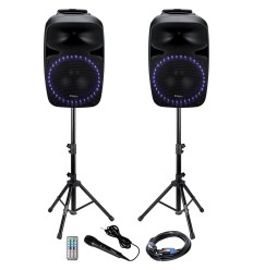 Ibiza Sound PKG12A-SET | Pack PA 12" 400W Bluetooth