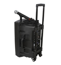 Ibiza Sound PORT12UHF-BT | Altavoz con Batería y 2 Micros UHF 2
