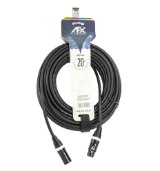 AFX DMX-XLRF-XLRM-20 · Cable DMX 20 m XLR 2
