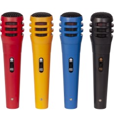 LTC DM500 – Pack 4 Micrófonos Dinámicos de Color 2