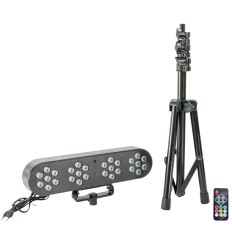PARTY FUNLED – Pack 4 Focos PAR LED con Mando 2