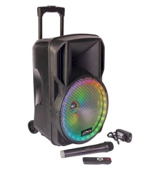 PARTY 15RGB | Altavoz portátil 15" 800W con LED RGB
