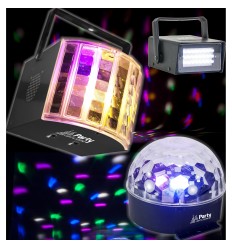 PARTY 3PACK | Pack 3 efectos LED para fiestas