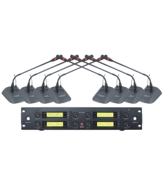 BST HT1188 · Sistema conferencia UHF 8 micrófonos