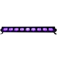 Ibiza Light LED-UVBAR | Barra UV 9x3W luz negra