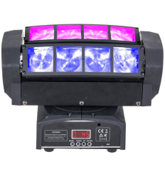 IBIZA LIGHT Quad8-FX | Efecto Spider 8 LED RGBW