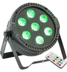 IBIZA LIGHT THINPAR7X6-RGBW | Foco PAR LED RGBW