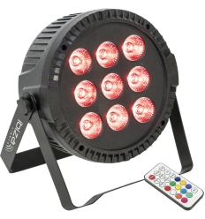 IBIZA LIGHT THINPAR-9X6W-RGBW | Foco PAR LED RGBW