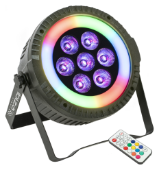 IBIZA LIGHT THINPAR-LED-RING | Foco PAR LED RGBW