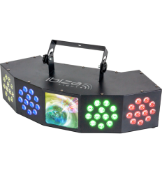 IBIZA LIGHT COMBI-FX4 | Efecto LED 3 en 1 DMX