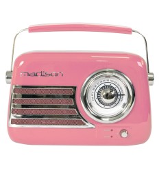 Madison FREESOUND-VR40P · Radio Vintage Rosa con BT