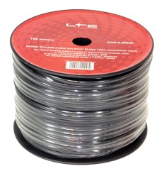LTC CHP2.5RND · Cable altavoz 2x2,5mm² negro 100m