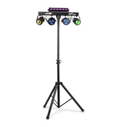 MAX PARTYBAR10 Kit Iluminación LED con Trípode