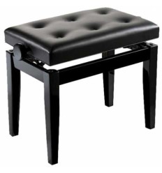 OQAN Piano Bench BGB | Banqueta Piano Negro Brillo 2