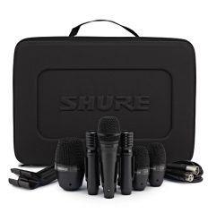 Shure PGADRUMKIT6 · Kit 6 micrófonos para batería