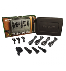 Shure PGASTUDIOKIT4 | Kit 4 Micrófonos de Estudio