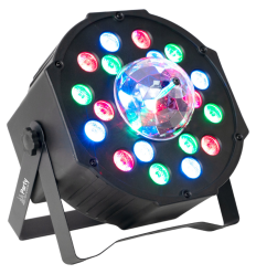 PARTY PAR-ASTRO – Foco LED con efecto astro DMX