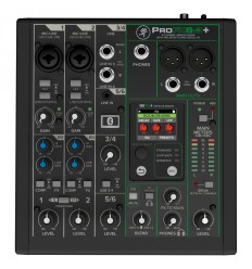 Mackie ProFX6v3+ | Mezclador 6 canales USB-C