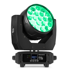 Beamz MHL1912 Cabezal Móvil Wash con Zoom RGBW