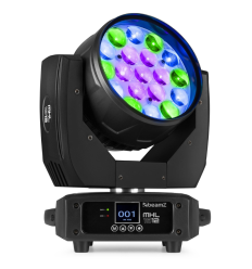Beamz MHL1912 Cabezal Móvil Wash con Zoom RGBW 2