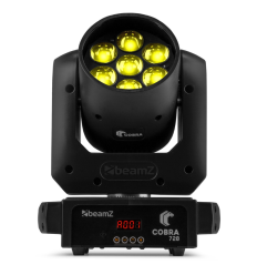 Beamz Cobra 720 Cabeza Móvil Wash 7×20W Zoom 2