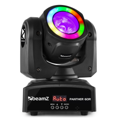 Beamz Panther 60R Cabeza Móvil LED Beam 60W RGBW