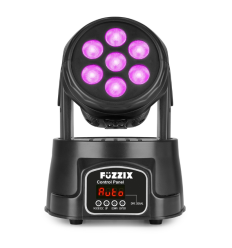 Fuzzix MHC706 Cabeza Móvil Wash 7x6W RGBW | 150.511 2