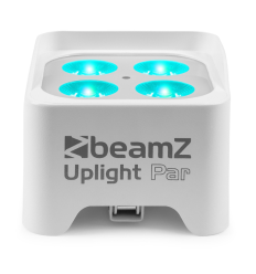BEAMZ BBP90W Foco Uplight Batería 4×4W RGB+UV
