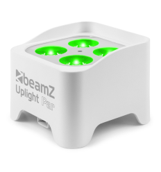 BEAMZ BBP90W Foco Uplight Batería 4×4W RGB+UV 2