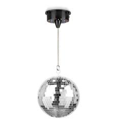 Fuzzix MB20ML Bola de Disco 20 cm con Motor y 18 LEDs