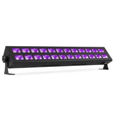 BEAMZ BUV2123 Barra UV 24 LEDs 3W | Plug & Play