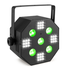 Beamz MultiAce2 Efecto LED 2 en 1 RGB-UV y Estrobo