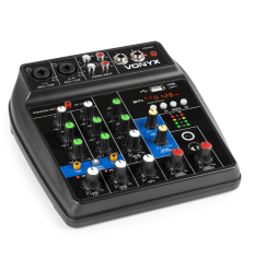 VONYX VMM100 Mezclador 3 Canales USB y Bluetooth 2