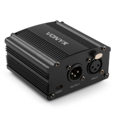 Vonyx VDX10 Alimentación Phantom 48V XLR USB-C
