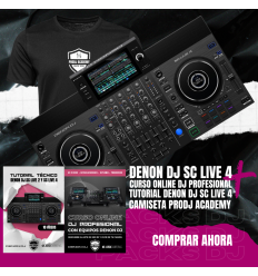 Pack Denon DJ SC LIVE 4 + Curso + Tutorial | Pro Sound