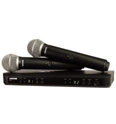 Shure BLX288/PG58 K3E – Sistema Vocal Doble Inalámbrico