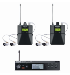 Shure P3TRA215TWP K3E | Kit IEM PSM300 Twinpack Pro
