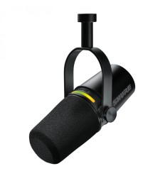 Shure MV7+ Black | Micrófono USB-C y XLR