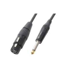 PD CONNEX 176.449 Cable XLR Hembra - Jack Mono 6,3mm 3m 2
