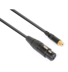 PD Connex CX138 Cable XLR Hembra a RCA Hembra 0,15m 2